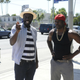 Famuyiwa (left) on the set of Dope.